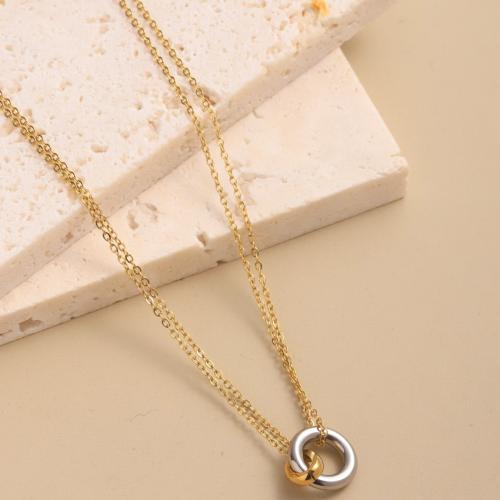ステンレス鋼のジュエリーネックレス, 304ステンレススチール, メッキ, ファッションジュエリー, ミックスカラー, 売り手 パソコン