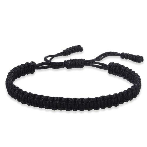 Polyester Cord Bracelet, handmade, Unisex & braided Approx 6-10 Inch 