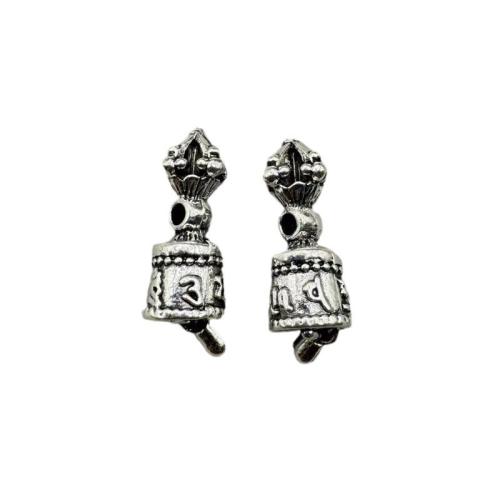 Bijoux pendentifs en Zinc alliage , alliage de zinc, Placage de couleur argentée, DIY, argent Vendu par sac