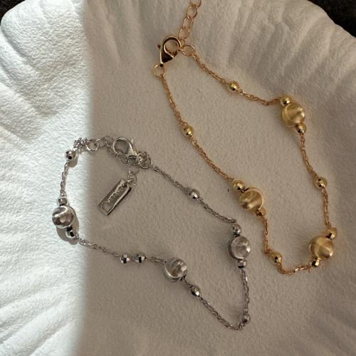 Argent sterling 925 bracelet, avec 1.8inch chaînes de rallonge, bijoux de mode & pour femme, plus de couleurs à choisir Environ 6.5 pouce, Vendu par PC