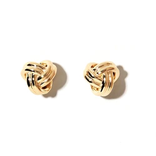 laiton boucle d oreille dormeuse, Motif géométrique, Placage, bijoux de mode & pour femme, plus de couleurs à choisir, 6mm, Vendu par paire