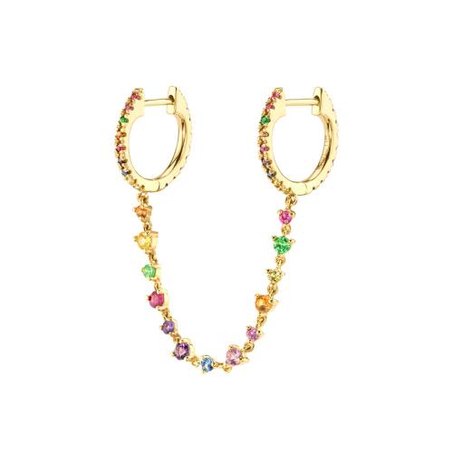 laiton boucle d'oreille leverback, Placage, pour femme & avec strass, plus de couleurs à choisir, 40mm, Vendu par PC