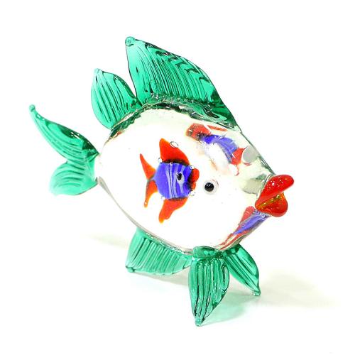 Glass Decoration, Fish, fashion jewelry [