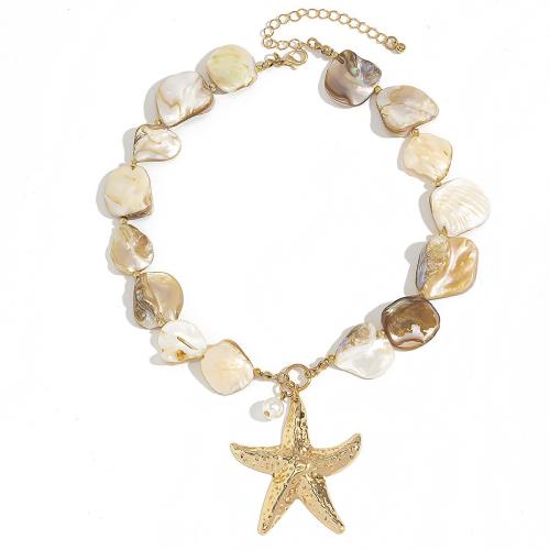 Shell Jewelry Sets, Zinc Alloy, with Shell & Plastic Pearl, handmade, fashion jewelry & for woman 