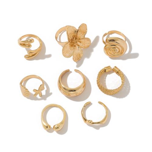Zink-Legierung Ring Set, Zinklegierung, plattiert, Modeschmuck & für Frau, keine, verkauft von setzen