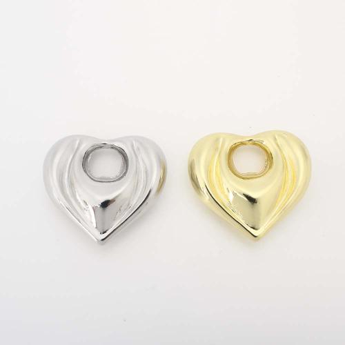 Pendentifs de coeur en laiton, DIY, plus de couleurs à choisir, Vendu par PC