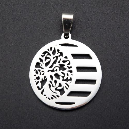 Pendentifs en acier inoxydable, Acier inoxydable 304, Placage de couleur argentée, DIY, argent Vendu par PC