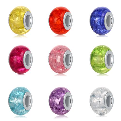 Bijoux Perles en résine, avec alliage de zinc, DIY, plus de couleurs à choisir Vendu par PC