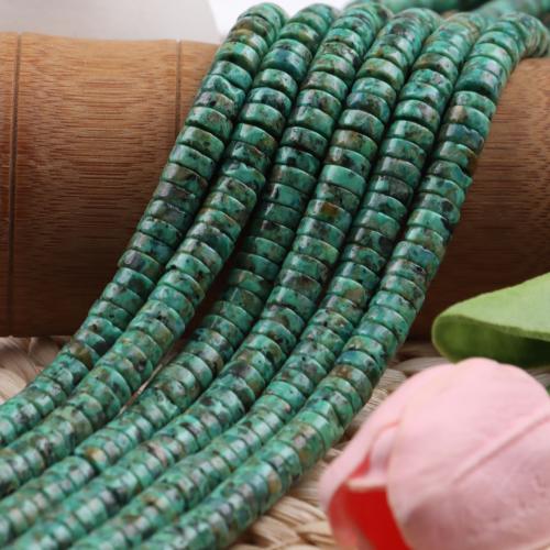 Naturelles perles Turquoise africaines, DIY, couleurs mélangées, 8mm cm, Vendu par brin