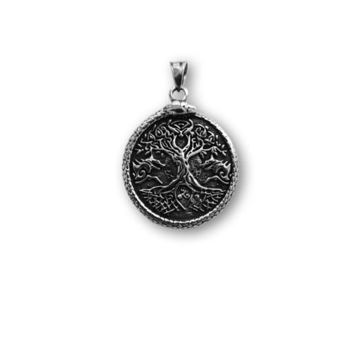 Pendentifs en titane, Acier titane, Plat rond, poli, Vintage & DIY, couleur originale, pendant length 30-40mm, Vendu par PC