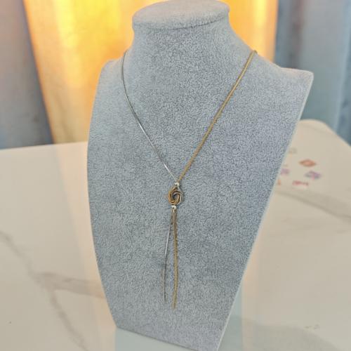 Stainless Steel Chain Necklace, 304 Stainless Steel, plated, fashion jewelry, mixed colors 