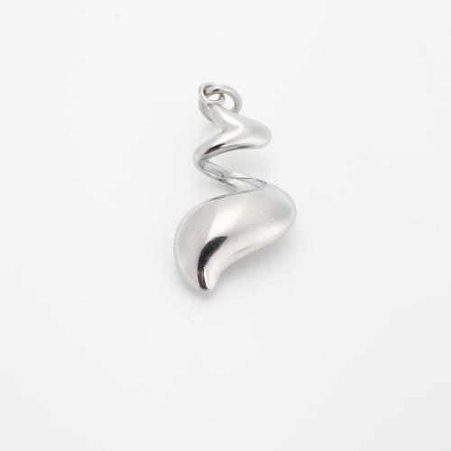 Pendentifs en acier inoxydable, Acier inoxydable 304, DIY, couleur originale Vendu par PC