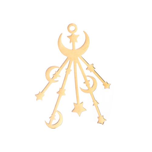 Pendentifs en acier inoxydable, Acier inoxydable 304, Placage, DIY, plus de couleurs à choisir Vendu par sac