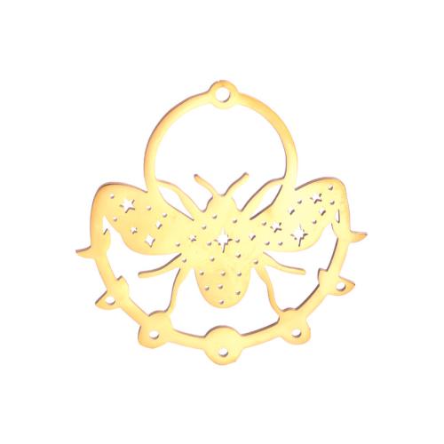 Pendentifs en acier inoxydable, Acier inoxydable 304, Placage, DIY, plus de couleurs à choisir Vendu par sac