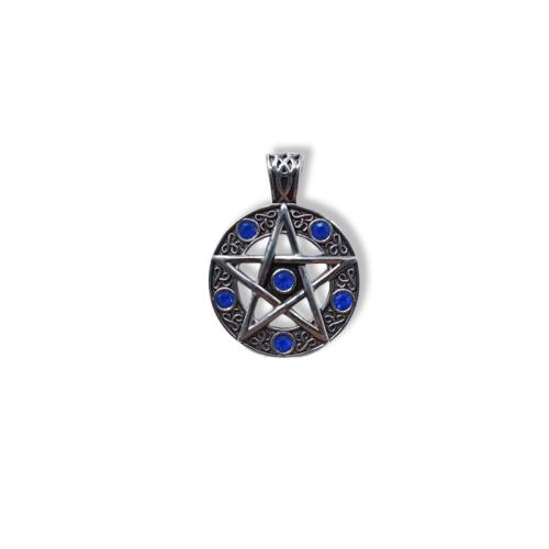 Pendentifs en titane, Acier titane, Pentagram, Vintage & DIY & avec strass & creux Vendu par PC