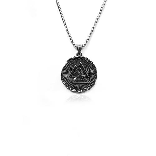 Pendentifs en titane, Acier titane, Plat rond, Vintage & DIY, couleur originale Vendu par PC