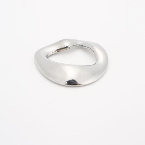 Stainless Steel Hollow Pendant, 304 Stainless Steel, DIY, original color 