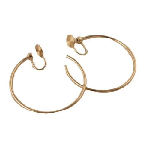 真鍮ダングル ピアス, 銅, メッキ, ファッションジュエリー & 異なるサイズの選択 & 女性用, 無色, 売り手 ペア
