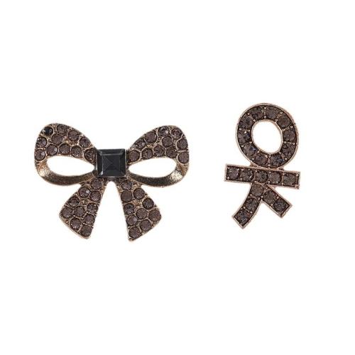 Serre-tête, alliage de zinc, Plaqué de couleur d'or antique, DIY & styles différents pour le choix & avec strass, Vendu par PC