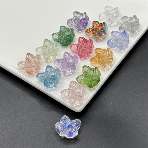 Plated Lampwork Beads, Bell, DIY 