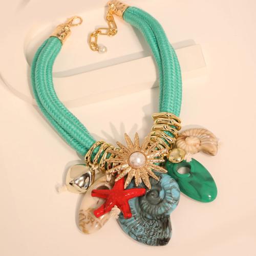Schmuck Geschenk Sets, Harz, mit Aluminium-Kette & Polyester & Verkupferter Kunststoff & Kunststoff Perlen & Zinklegierung, Modeschmuck, keine, 12PCs/setzen, verkauft von setzen