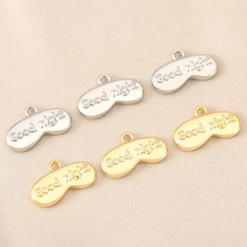 Bijoux pendentifs en laiton, Placage, DIY, plus de couleurs à choisir Vendu par sac