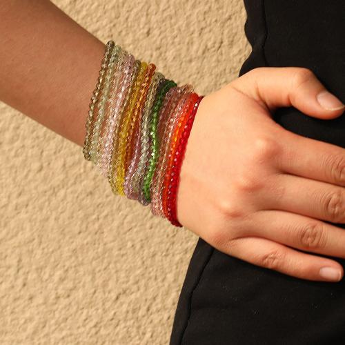 Glasperlen Armbänder Schmuck, Glas, Modeschmuck, keine, 16PCs/setzen, verkauft von setzen[