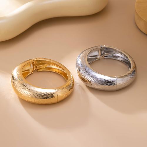 Brazalete de Aleación de Zinc, chapado, Joyería & diferentes estilos para la opción & para mujer, más colores para la opción, Vendido por UD