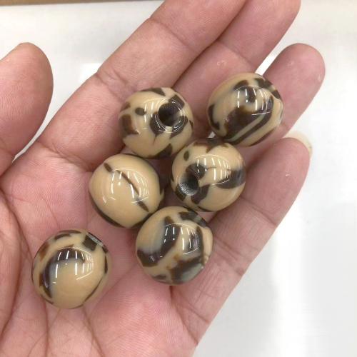 Bijoux Perles en résine, Rond, DIY, plus de couleurs à choisir Vendu par sac