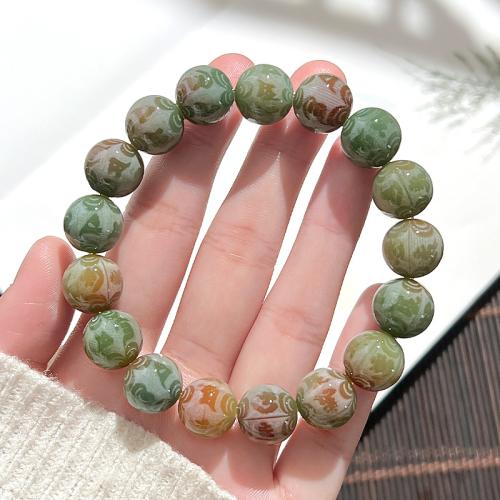 Bodhi racine bracelet, gravé, unisexe & normes différentes pour le choix & styles différents pour le choix Environ 6.7 pouce, Vendu par PC