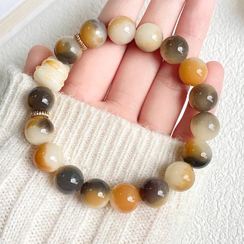 Bodhi racine bracelet, avec alliage de zinc, Fortune Cat, unisexe & normes différentes pour le choix, plus de couleurs à choisir Environ 7 pouce, Vendu par PC