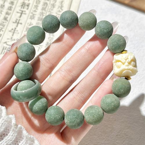 Bodhi racine bracelet, unisexe & normes différentes pour le choix & givré, plus de couleurs à choisir Environ 7 pouce, Vendu par PC