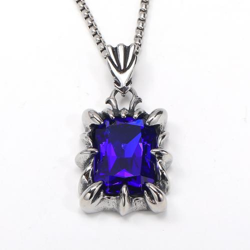 Pendentifs en acier inoxydable, Acier inoxydable 304, avec cristal, DIY, couleur originale, Vendu par PC