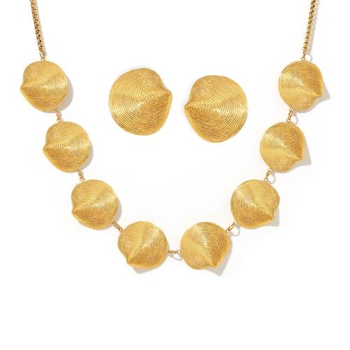 Conjuntos de joyería de acero inoxidable, acero inoxidable 304, chapado, para mujer, más colores para la opción, Vendido por UD