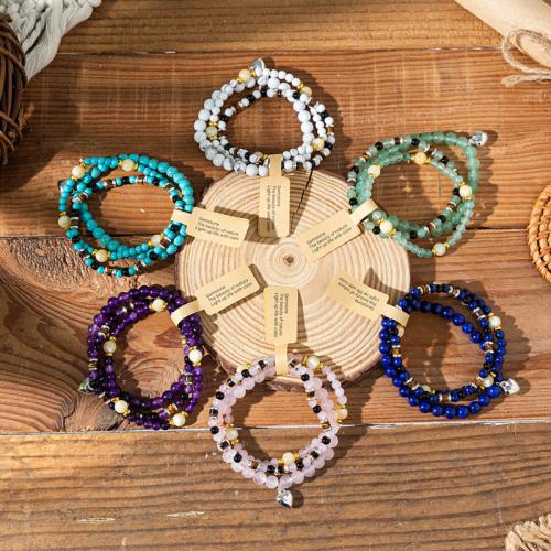 Naturstein Armband, Modeschmuck, keine, 3PCs/setzen, verkauft von setzen