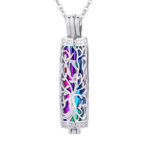 Acier inoxydable 304 Pendentif cercueil cinéraires, pilier, Placage, DIY, plus de couleurs à choisir Vendu par PC