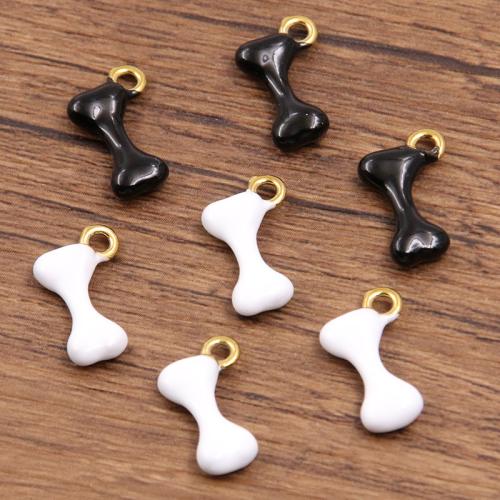 304ステンレススチール ペンダント, 骨, メッキ, DIY, 無色, 10パソコン/バッグ, 売り手 バッグ