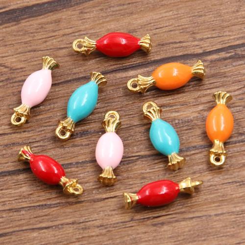 304ステンレススチール ペンダント, キャンディー, メッキ, DIY, 無色, 10パソコン/バッグ, 売り手 バッグ