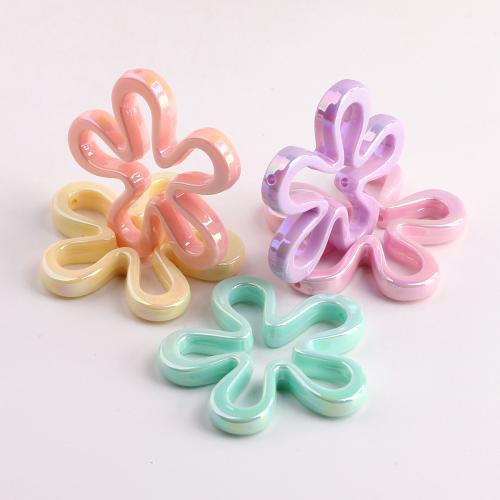 アクリル ビーズ, 花形, ゴールドメッキ, DIY & エナメル, 無色 売り手 パソコン
