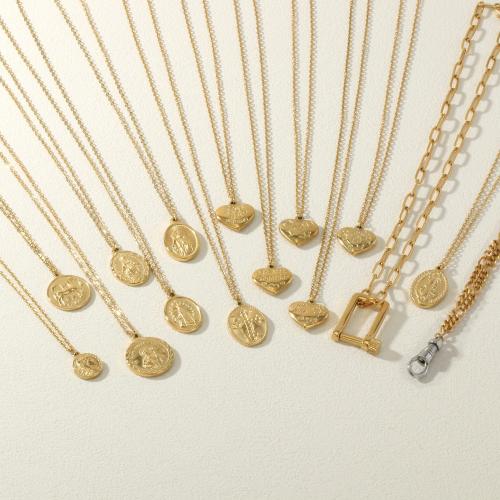 ステンレス鋼のジュエリーネックレス, 304ステンレススチール, メッキ, ファッションジュエリー & 異なるスタイルを選択, 無色, 売り手 パソコン