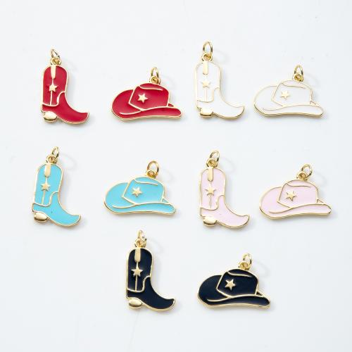 Brass Pendant, plated, DIY & enamel nickel, lead & cadmium free 