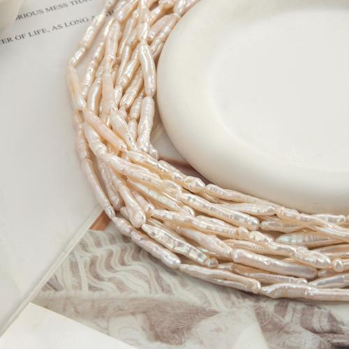 Perles de nacre de culture d'eau douce Biwa, perle d'eau douce cultivée, Pipa, DIY, blanc Vendu par brin