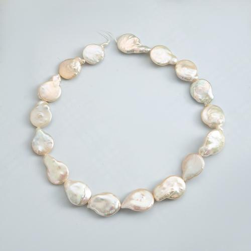 perle d'eau douce cultivée goutte, larme, DIY, blanc Vendu par brin[