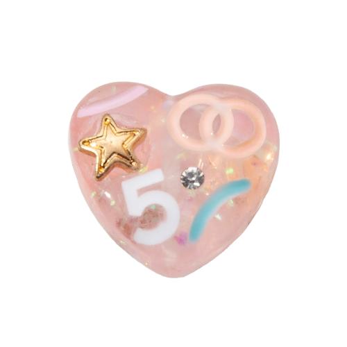 résine goutte, coeur, moulage par injection, DIY, plus de couleurs à choisir Vendu par PC