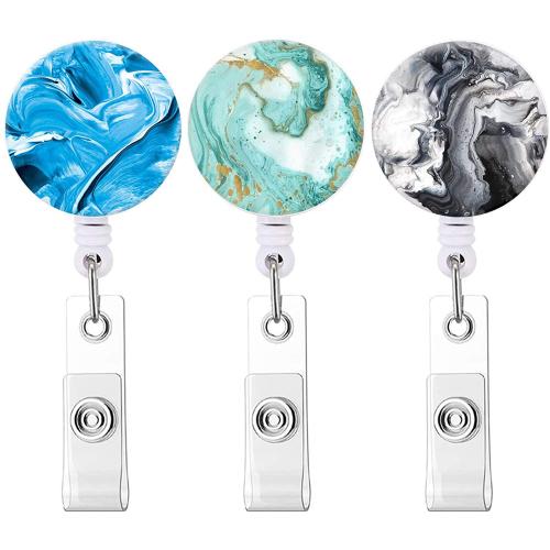 ABS Plastic Badge Holder, stretchable & Unisex Random Color 