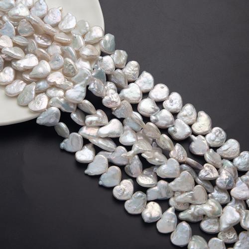 perle d'eau douce cultivée goutte, coeur, DIY, plus de couleurs à choisir Diamètre inté Environ 60mm, Vendu par PC