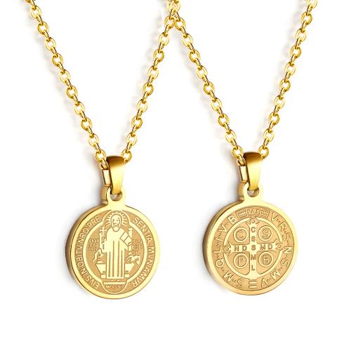 ステンレス鋼のジュエリーネックレス, 304ステンレススチール, メッキ, ファッションジュエリー & ユニセックス & 両面, 無色, 売り手 パソコン