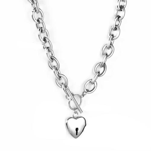 ステンレス鋼のジュエリーネックレス, 304ステンレススチール, メッキ, ファッションジュエリー & ユニセックス & 異なるスタイルを選択, 無色, 売り手 パソコン