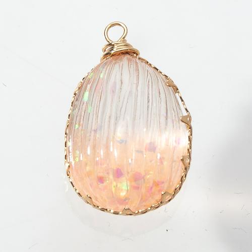 Pendentifs en Résine laiton , avec résine, larme, Placage, DIY & autocollant époxyde, plus de couleurs à choisir Vendu par PC