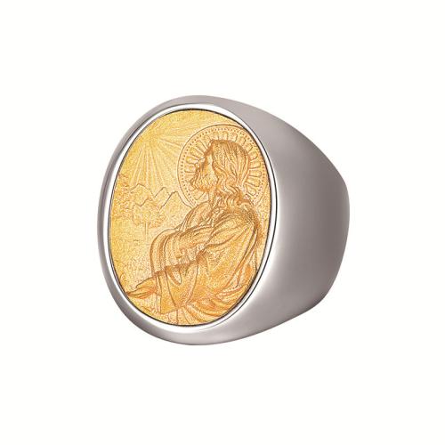 Acier inoxydable 304 bague, Placage, normes différentes pour le choix & styles différents pour le choix & pour homme Vendu par PC